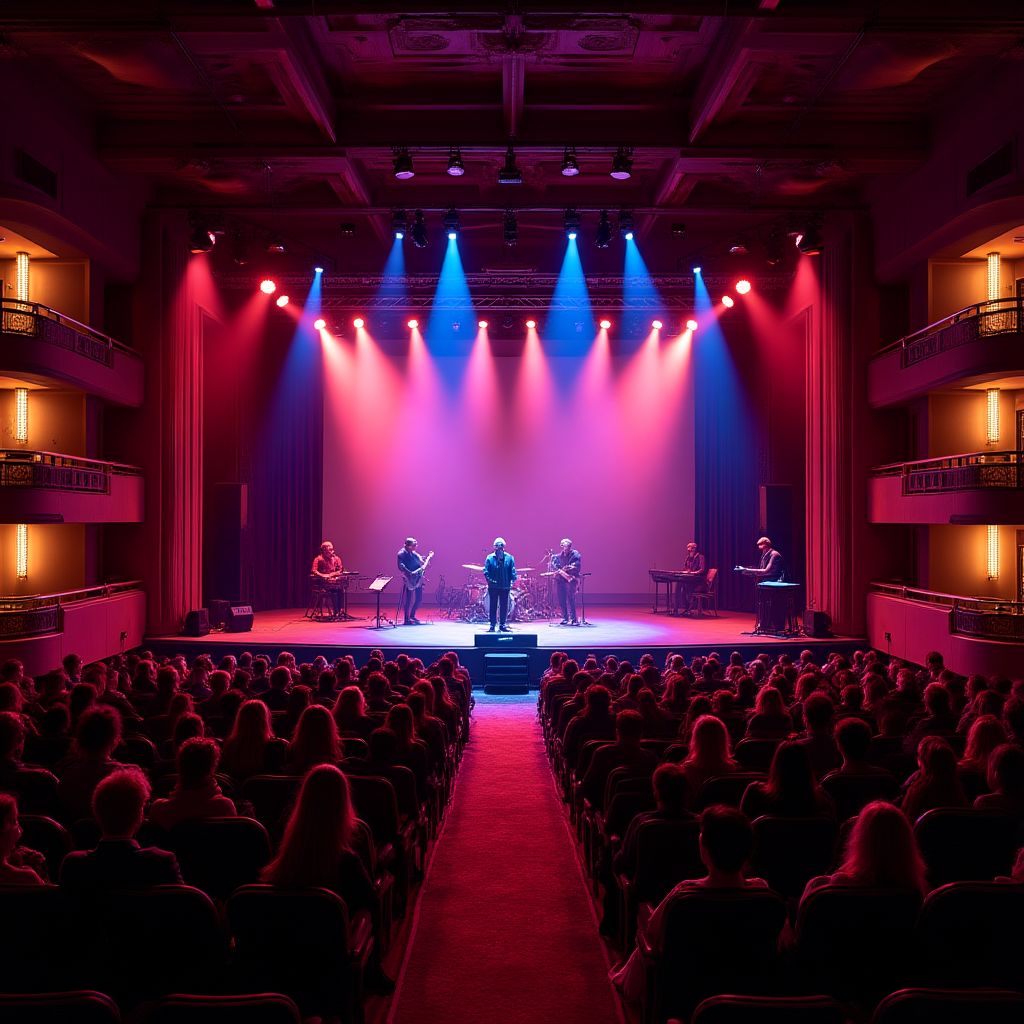 Entertainment zaal voor live optredens