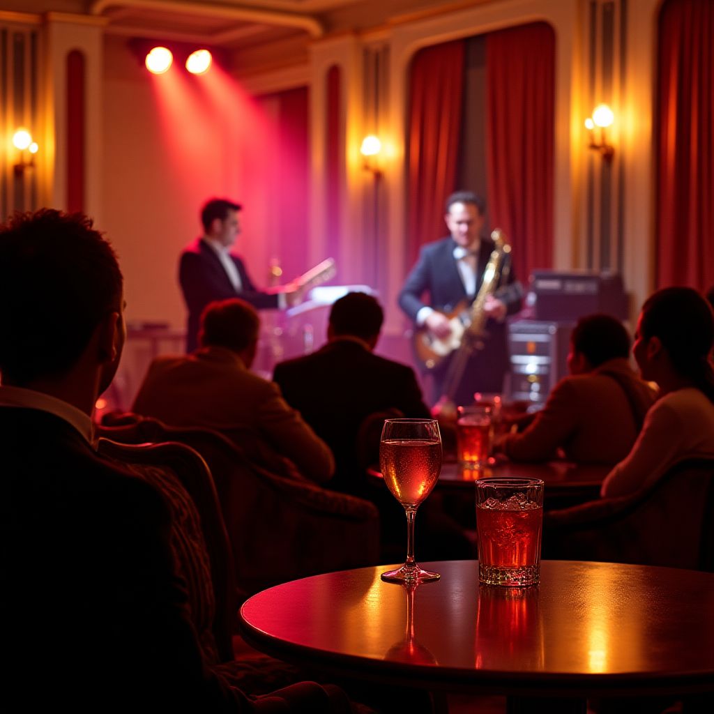 Live muziek optreden